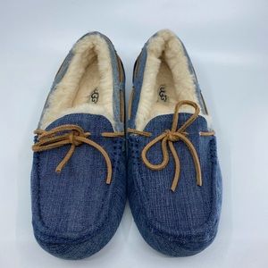 Denim UGG moccasins!!